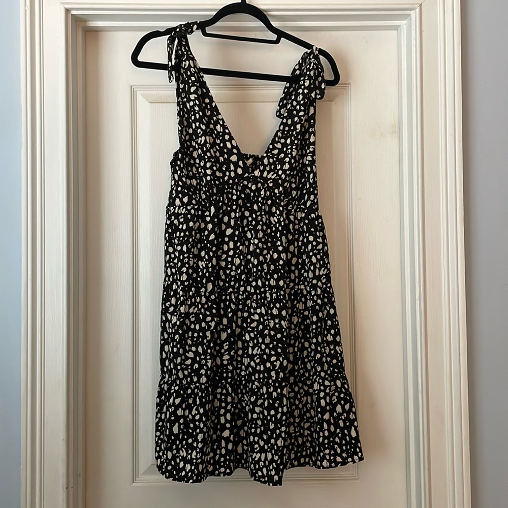 Black & Tan Sundress
